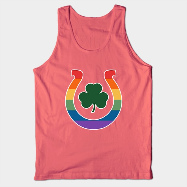 Irish Horseshoe Tank Top by fearcity